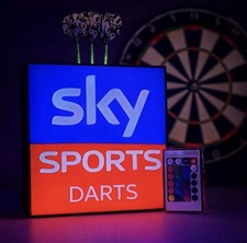 Dartboard Lightbox LED Sign