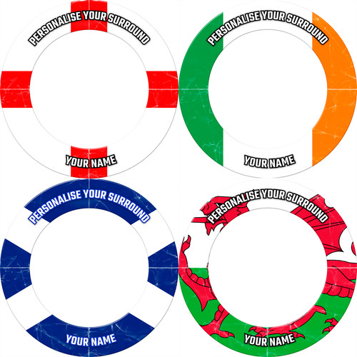 Personalised nations flags - personalised,