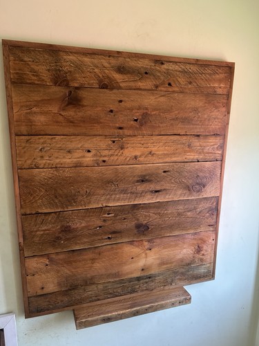 Rustic solid wood dart board - rustic,