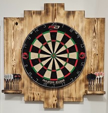 Handmade Wooden Dartboard