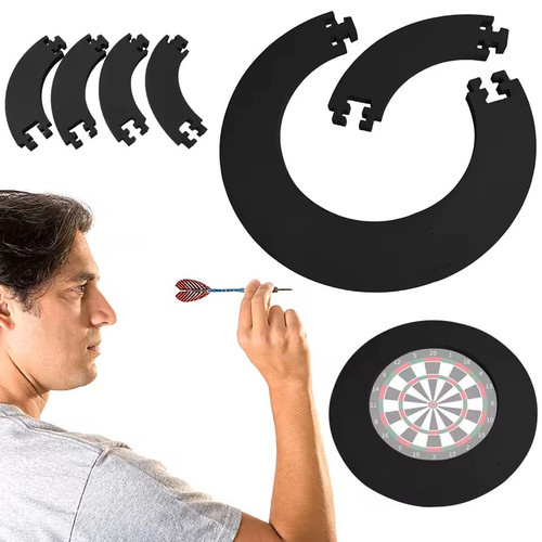 Puzzle style dartboard - style,