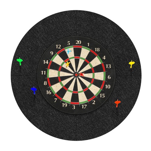 Dart board wall - dart, protector